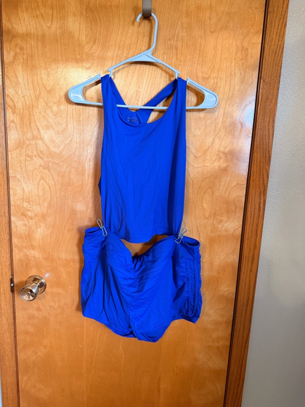 Athleta Cobalt Blue Girls Two Piece Swimsuit